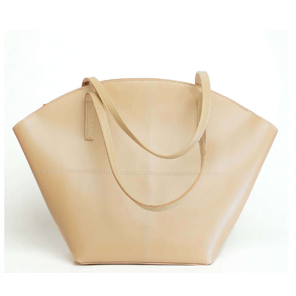 TOTE SHOULDER BEIGE - LEFTOVER - Bag X