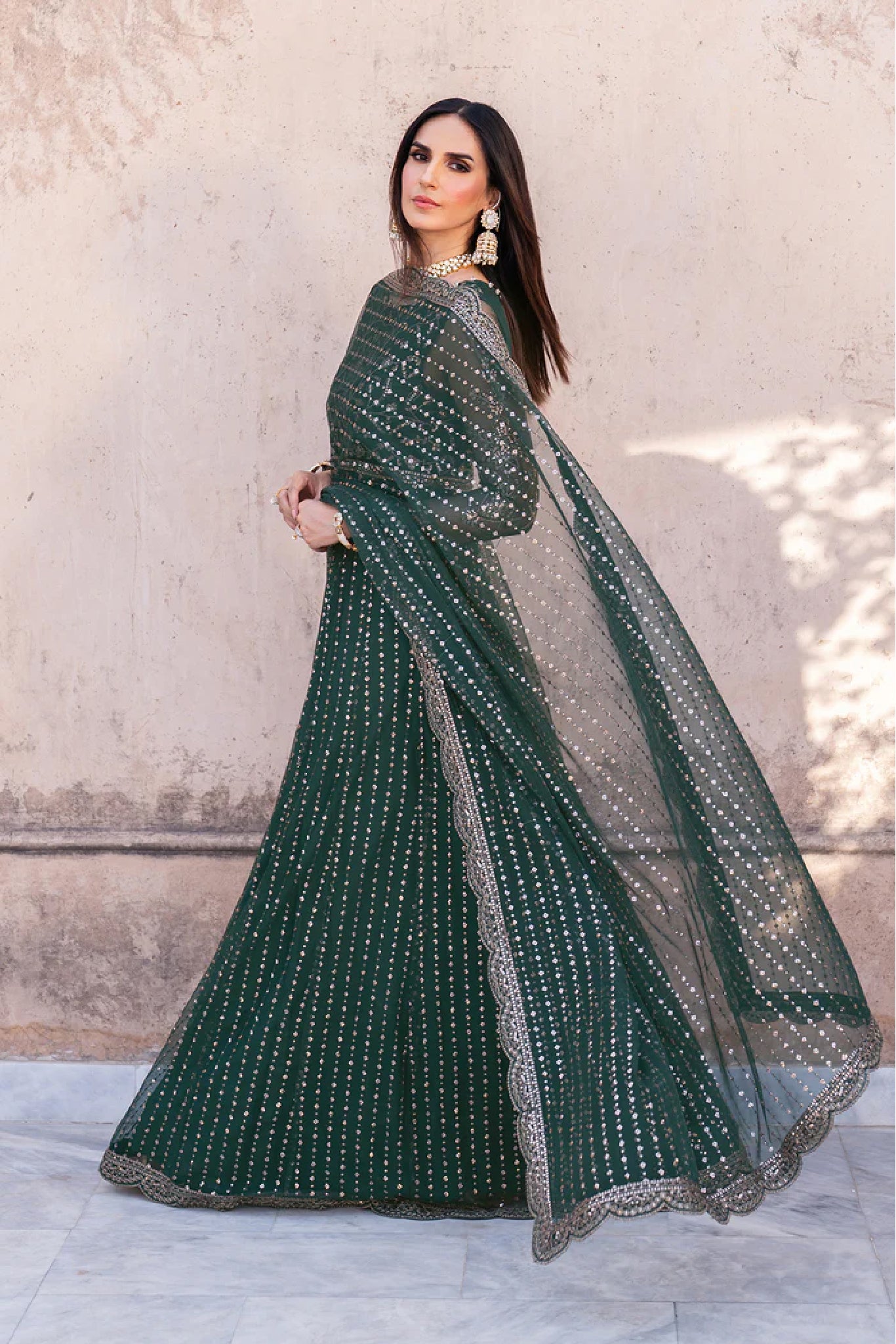 Sahiba By Zarif Unstitched 3 Piece Formals Collection'2025-SBA-05-KERAN