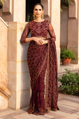 Sahiba By Zarif Unstitched 3 Piece Formals Collection'2025-SBA-01-ELIF