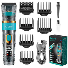 VGR-695 Professional Hair Clipper  Ceramic & Powder Metallurgic Blade, IPX7 Waterproof, 3-Speed, 300Â¯min Runtime
