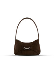Derby Brown women's shoulder bag in brown by Bag X