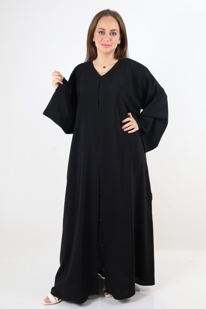 Bidoon Essma Abaya Front Open