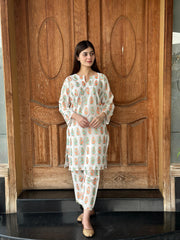 Amira's Grace 2Pcs Stitched Suit - zaibehoor