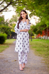 Zaib E Hoor Saleha 2Pcs Stitched Suit