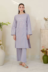 Waniya Stitched 2 Piece Lawn Collection'2025-LEENA
