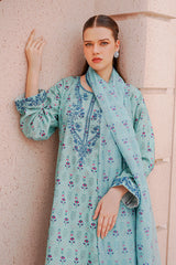 Waniya Stitched 3 Piece Embroidery Lawn Summer Collection'2025-Dante