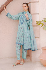 Waniya Stitched 3 Piece Embroidery Lawn Summer Collection'2025-Dante