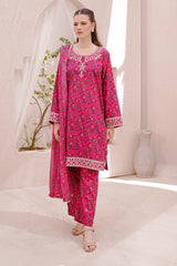 Waniya Stitched 3 Piece Embroidery Lawn Summer Collection'2025-Noorey