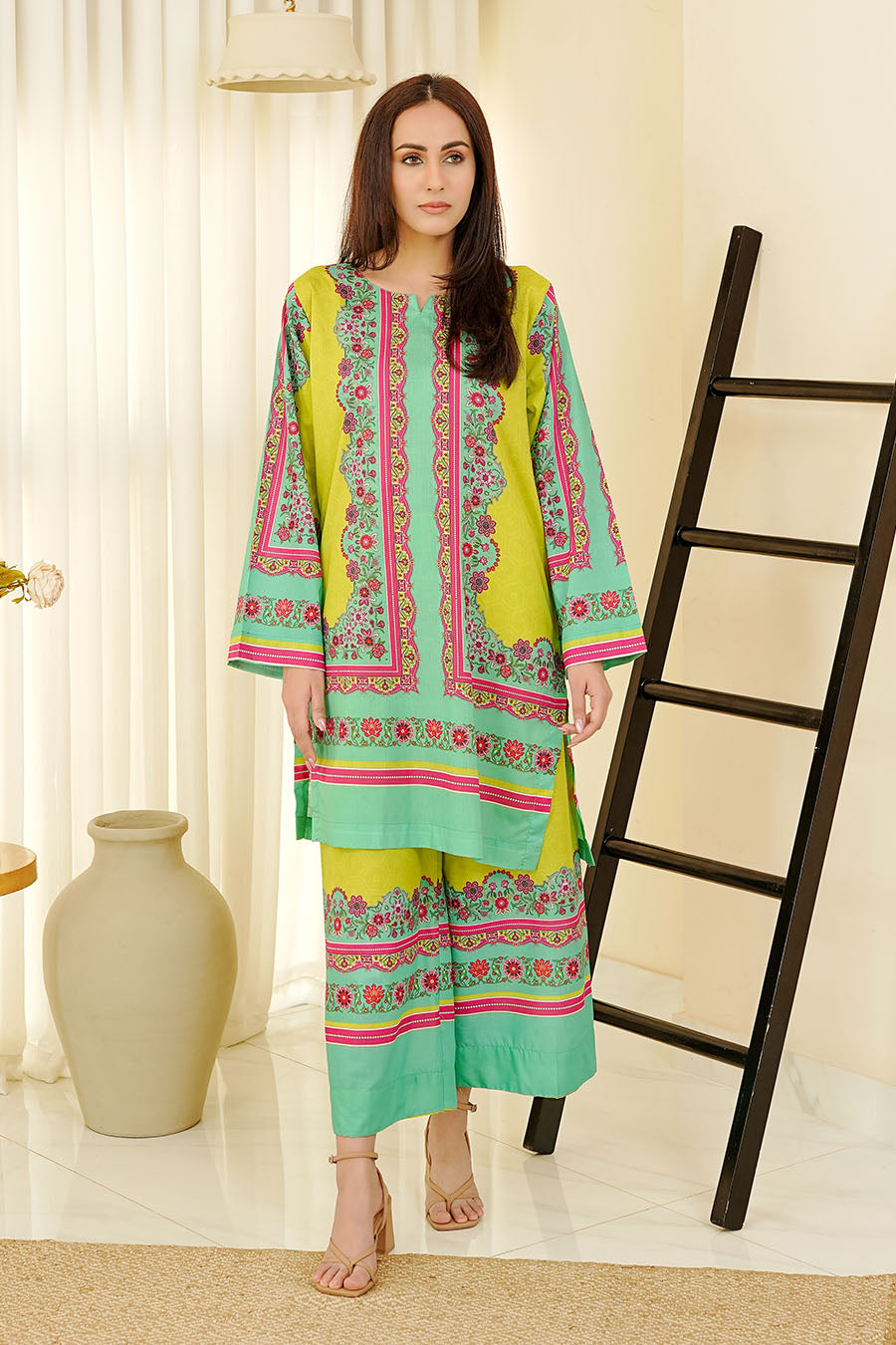 Waniya Stitched 2 Piece Digital Printed Lawn Collection'2025-ROSA