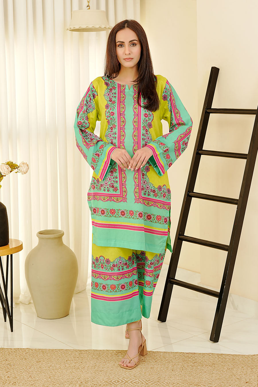 Waniya Stitched 2 Piece Digital Printed Lawn Collection'2025-ROSA