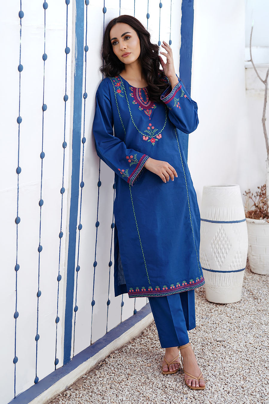Waniya Stitched 2 Piece Solid Emb Lawn Collection'2025-ZEEVA