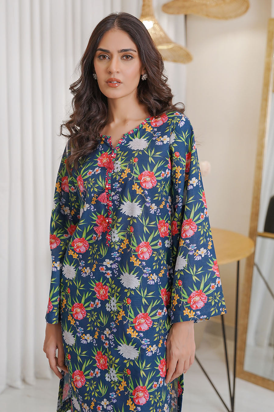 Waniya Stitched 2 Piece Digital Printed Khaddar Winter Collection'2025-RAISA