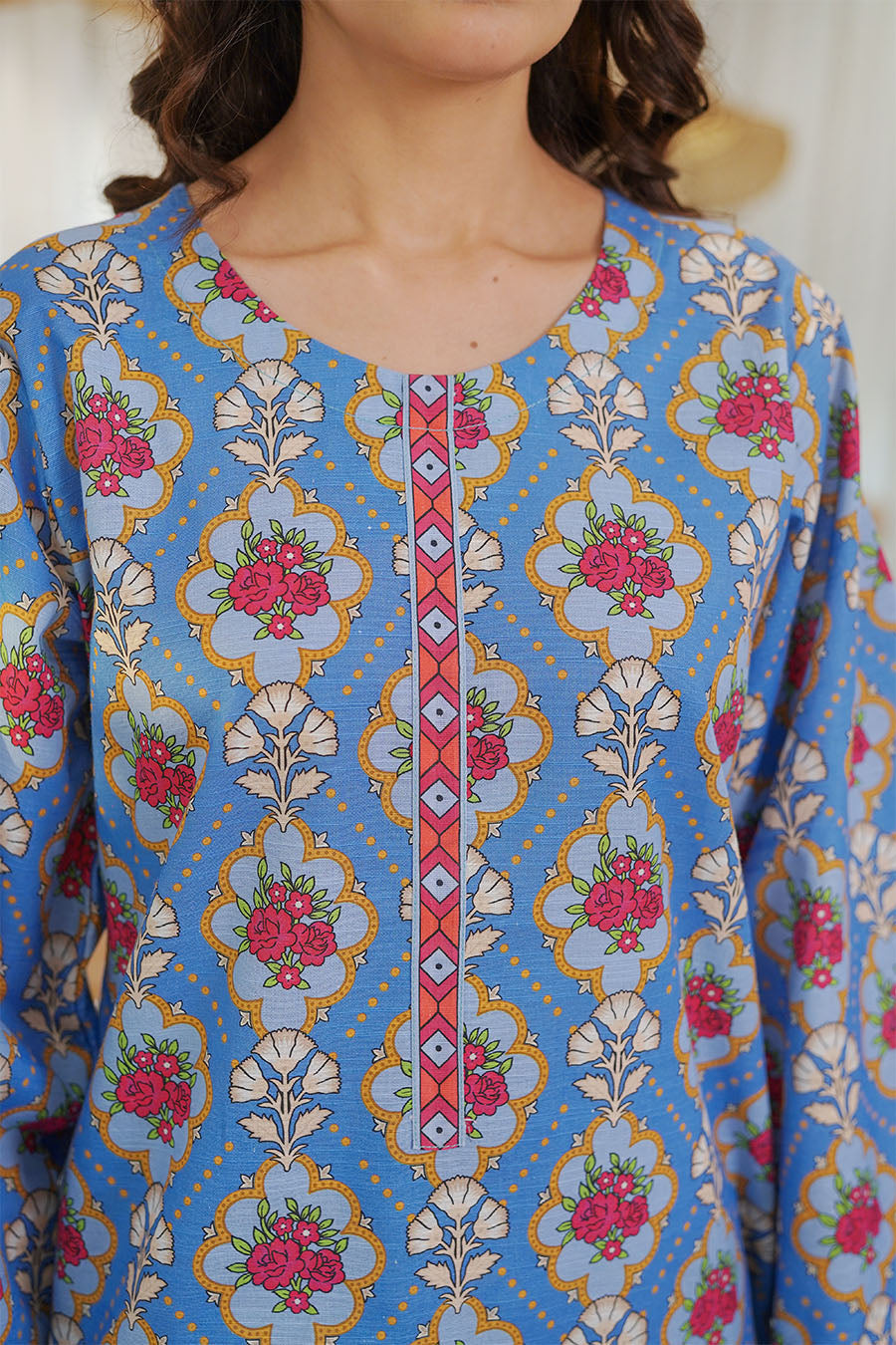 Waniya Stitched 2 Piece Digital Printed Khaddar Winter Collection'2025-LAMIA
