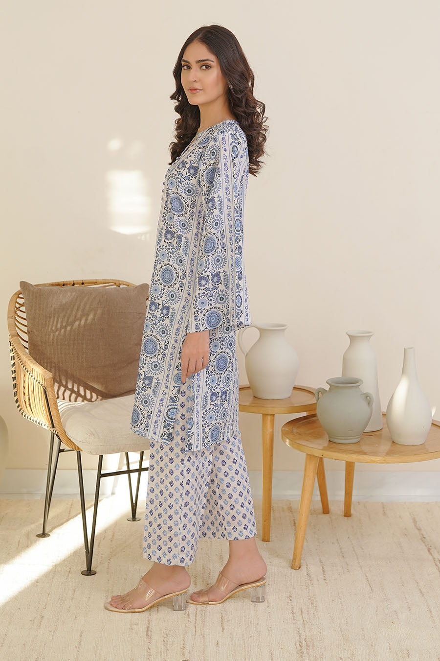 Waniya Stitched 2 Piece Digital Printed Khaddar Winter Collection'2025-Mairah