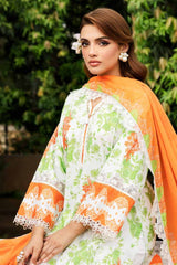 Range By Charizma Unstitched 3 Piece Emb Lawn Vol-03 Collection'2024-CRN4-27