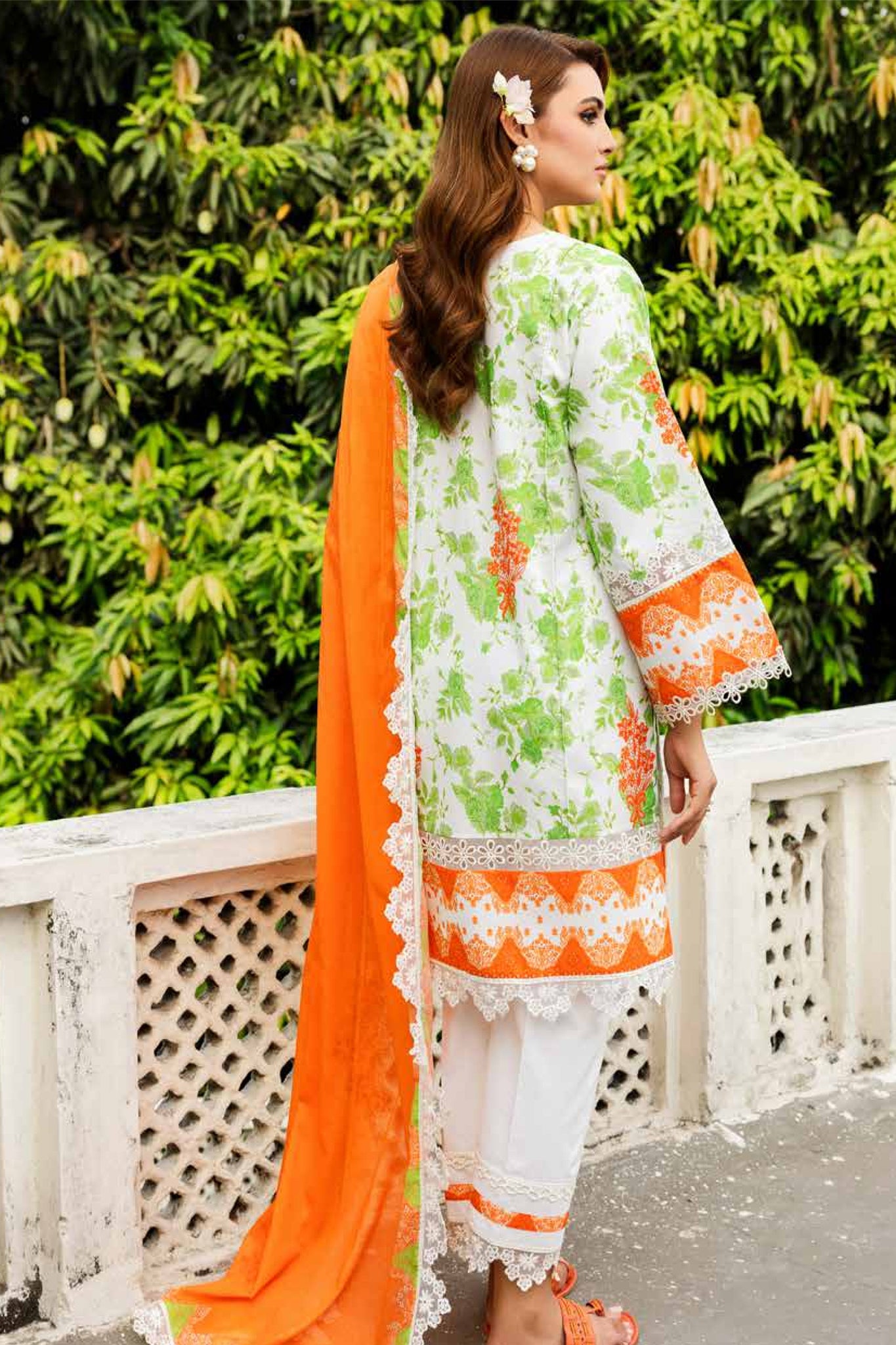 Range By Charizma Unstitched 3 Piece Emb Lawn Vol-03 Collection'2024-CRN4-27