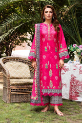 Range By Charizma Unstitched 3 Piece Emb Lawn Vol-03 Collection'2024-CRN4-26