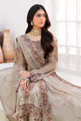 Chevron by Ramsha Unstitched 3 Piece Chiffon Vol-08 Collection'2024-A-806