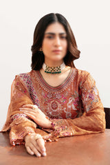 Chevron by Ramsha Unstitched 3 Piece Chiffon Vol-08 Collection'2024-A-810