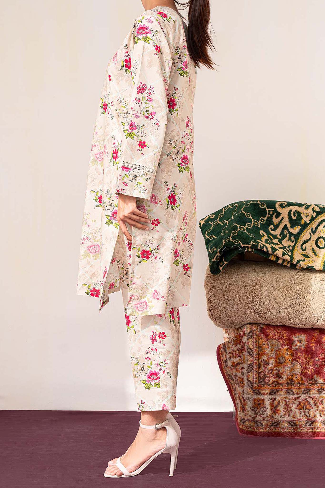 Adaab e Arz by Amna Khadija 2 Piece Womens Wear Pret Collection'2023-AAK-04