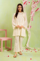 Shop Self Printed Chiffon 2 Pc Suitâ??stylish, elegant, and comfortable dress for girls.