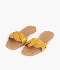 RTW Creation - Yellow cross over flats