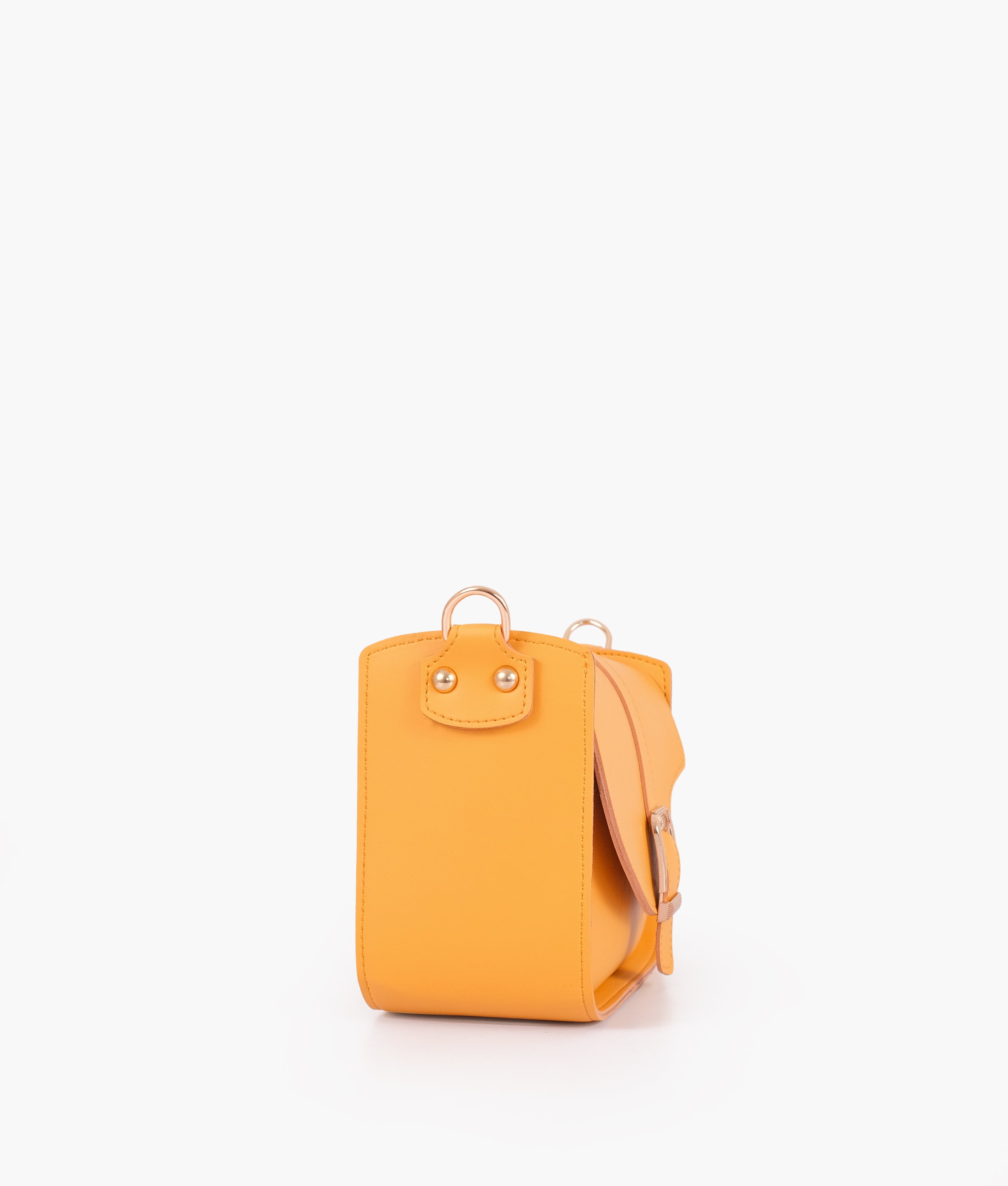 RTW Creation - Yellow saddle buckle bag
