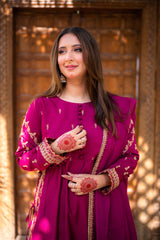 Omal By Komal Stitched 3 Piece Summer Collection'2025-Zeenia - 3 pc