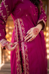 Omal By Komal Stitched 3 Piece Summer Collection'2025-Zeenia - 3 pc