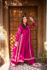 Omal By Komal Stitched 3 Piece Summer Collection'2025-Zeenia - 3 pc