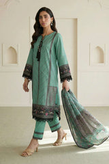 Zellbury Unstitched 3 Piece Lawn Edit 4 Suit-WUS26X30877