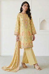 Zellbury Unstitched 3 Piece Lawn Edit 4 Suit-WUS26X30817