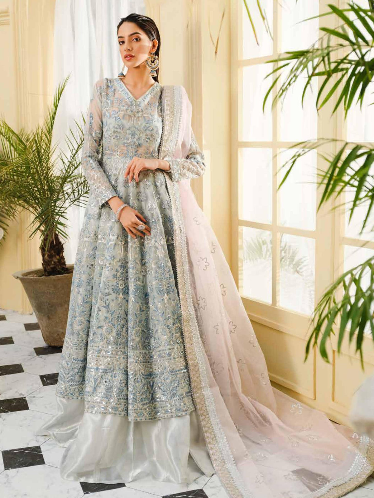 Maryum N Maria Unstitched 3 Piece Luxury Collection'2022-MFF-0011