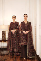 Lueur by Farasha Unstitched 3 Piece Luxury Formals Collection'2023-01-Celine