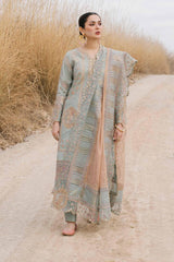 Marahil by Qalamkar Unstitched 3 Piece Luxury Lawn Collection'2022-SS-01-Sahar