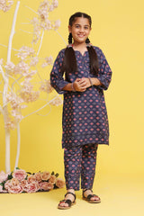 Gurya Dolly Darling by Amna khadija Stitched 2 Piece Khaddar Kids Collection'2022-D-01