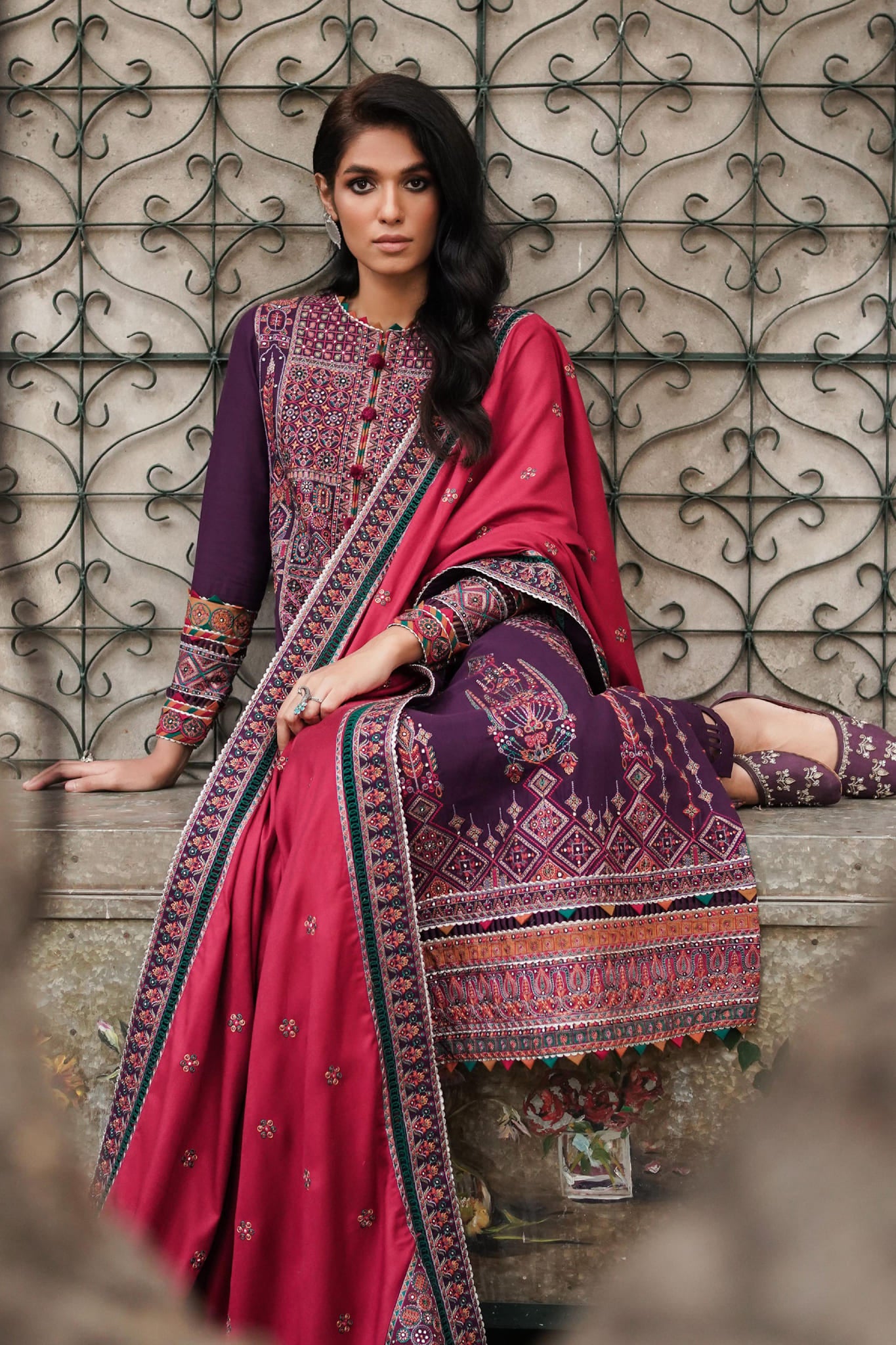 Shahtoosh by Jazmin Unstitched 3 Piece Luxury Winter Collection'2022-01-Chaashni