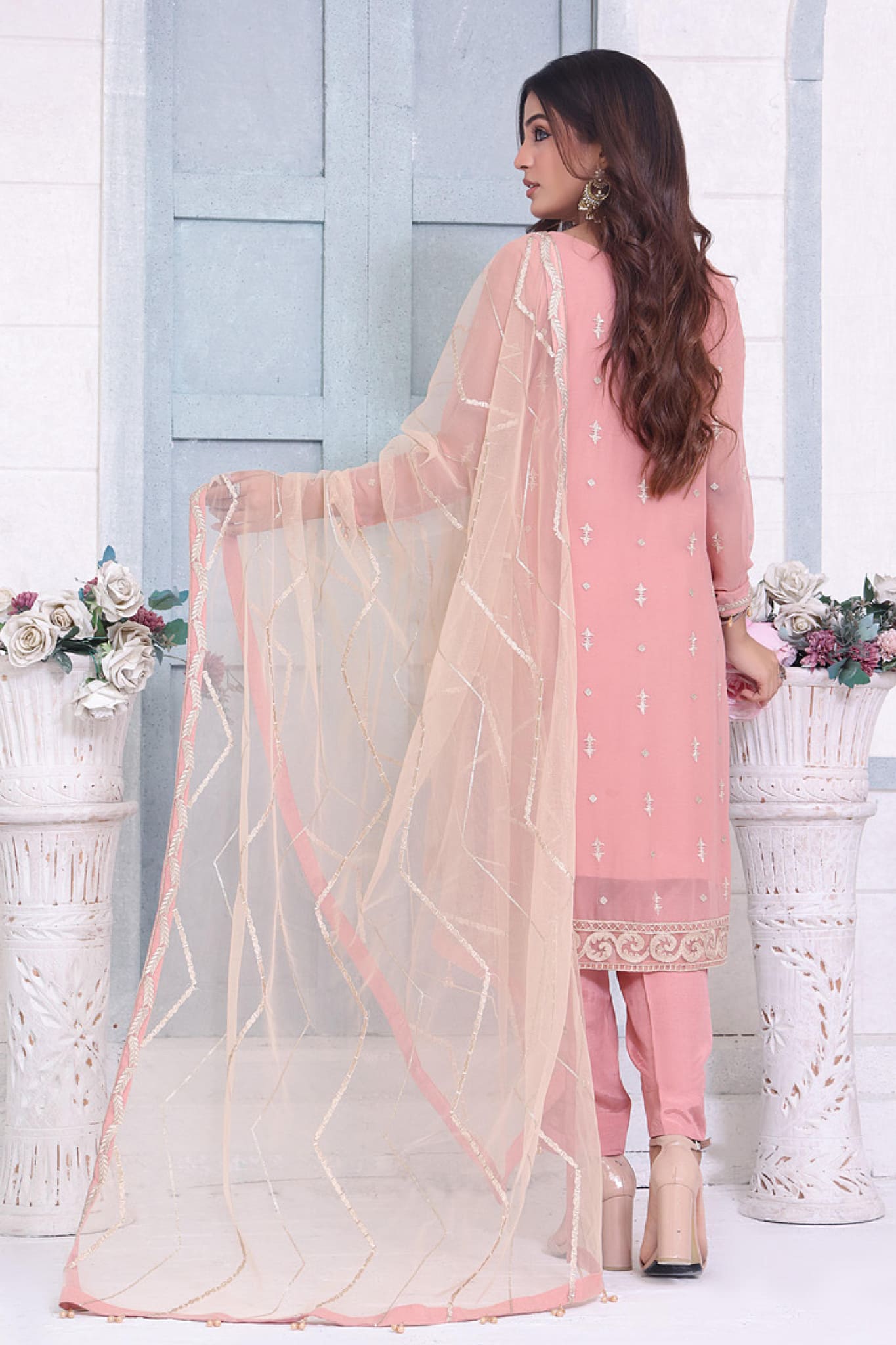 Libaas e Khas by Soghat Unstitched 3 Piece Luxury Chiffon Collection'2022-LK-01