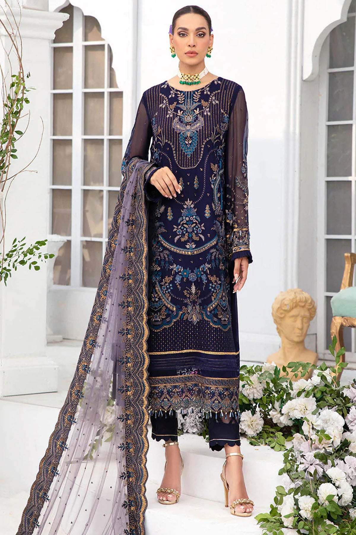 Sayonee by Bunai Unstitched 3 Piece Formal Collection'2022-01-Ayzel
