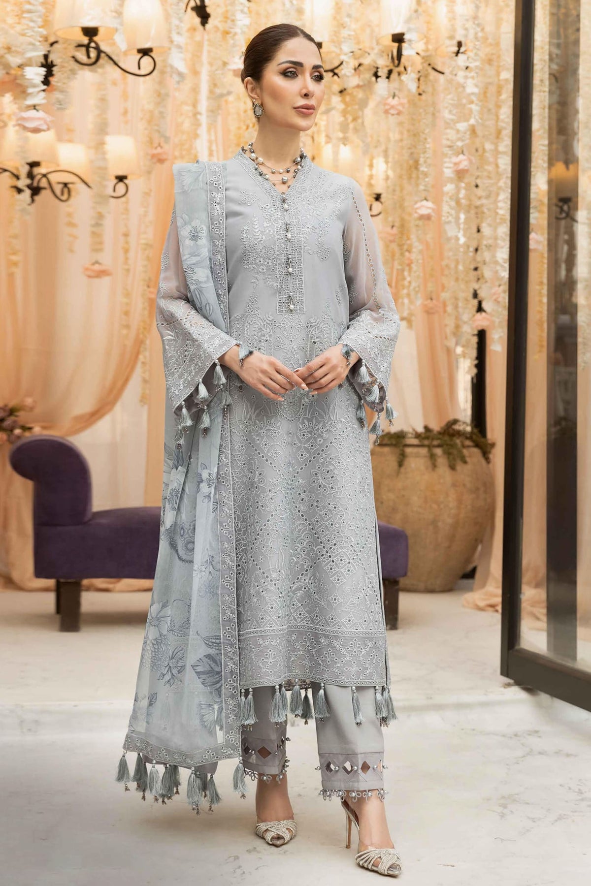 Dhaagay by Alizeh Unstitched 3 Piece Chiffon Vol-01 Collection'2023-01-Zimal