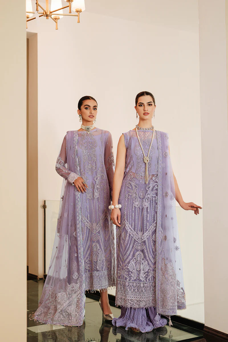 Lueur by Farasha Unstitched 3 Piece Luxury Formals Collection'2023-02-Amelia