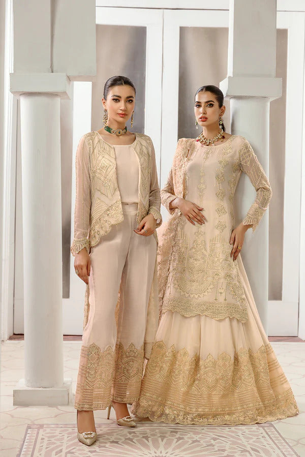 Gul Mira by House of Nawab Unstitched 3 Piece Luxury Formal Vol-02 Collection'2022-02-Chandni