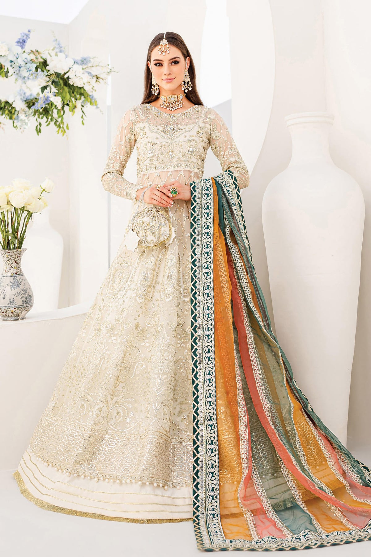 Gulaal Unstitched 3 Piece Embroidered Wedding Collection'2022-02-Kiyarah