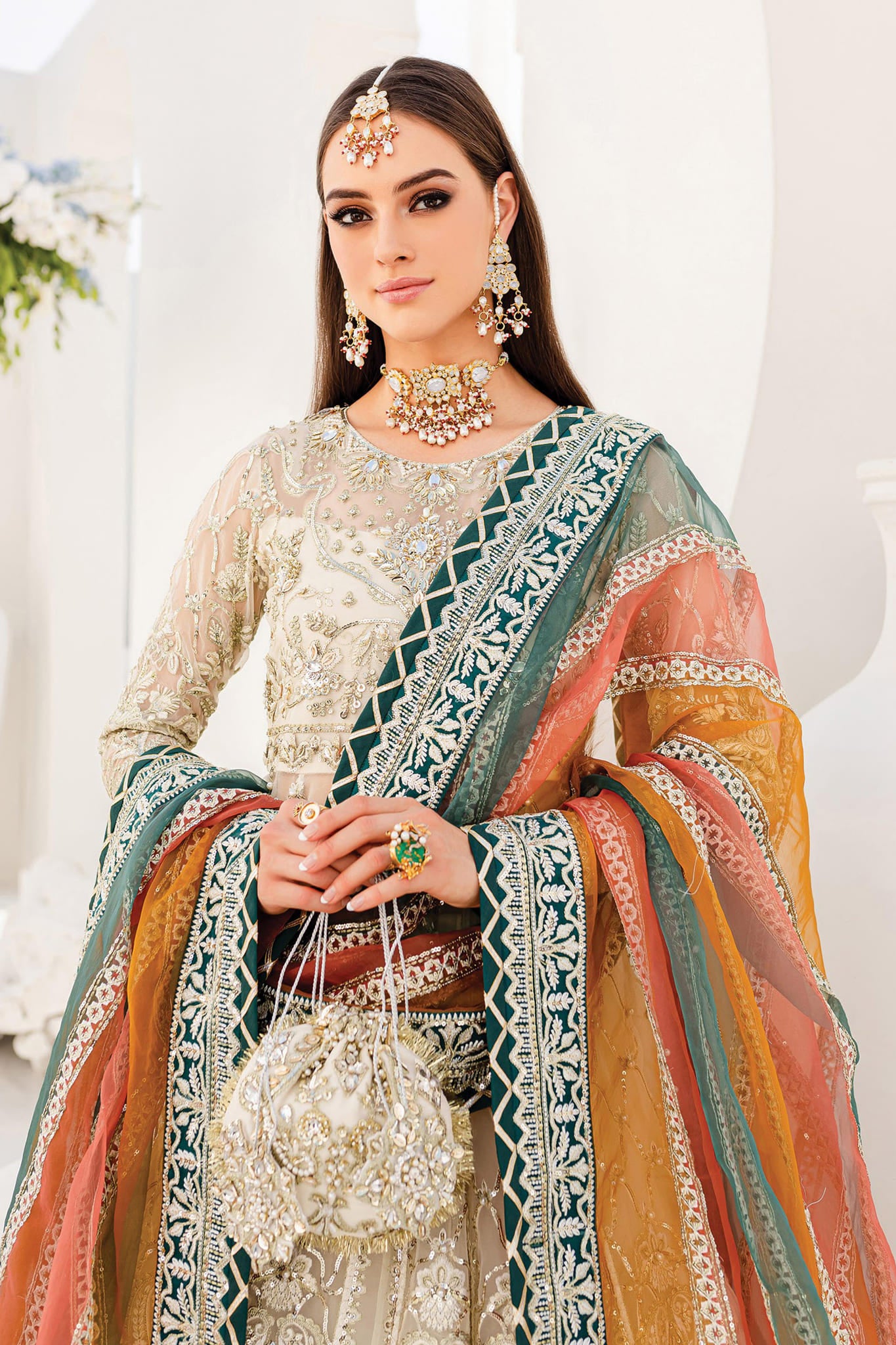 Gulaal Unstitched 3 Piece Embroidered Wedding Collection'2022-02-Kiyarah