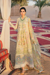 Khani by Mushq Unstitched 3 Piece Luxury Festive Lawn Collection'2022-MLF22-02-Sahara