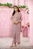 Noori by Soghat Unstitched 3 Piece Luxury Chiffon Collection'2022-02 ORCHID