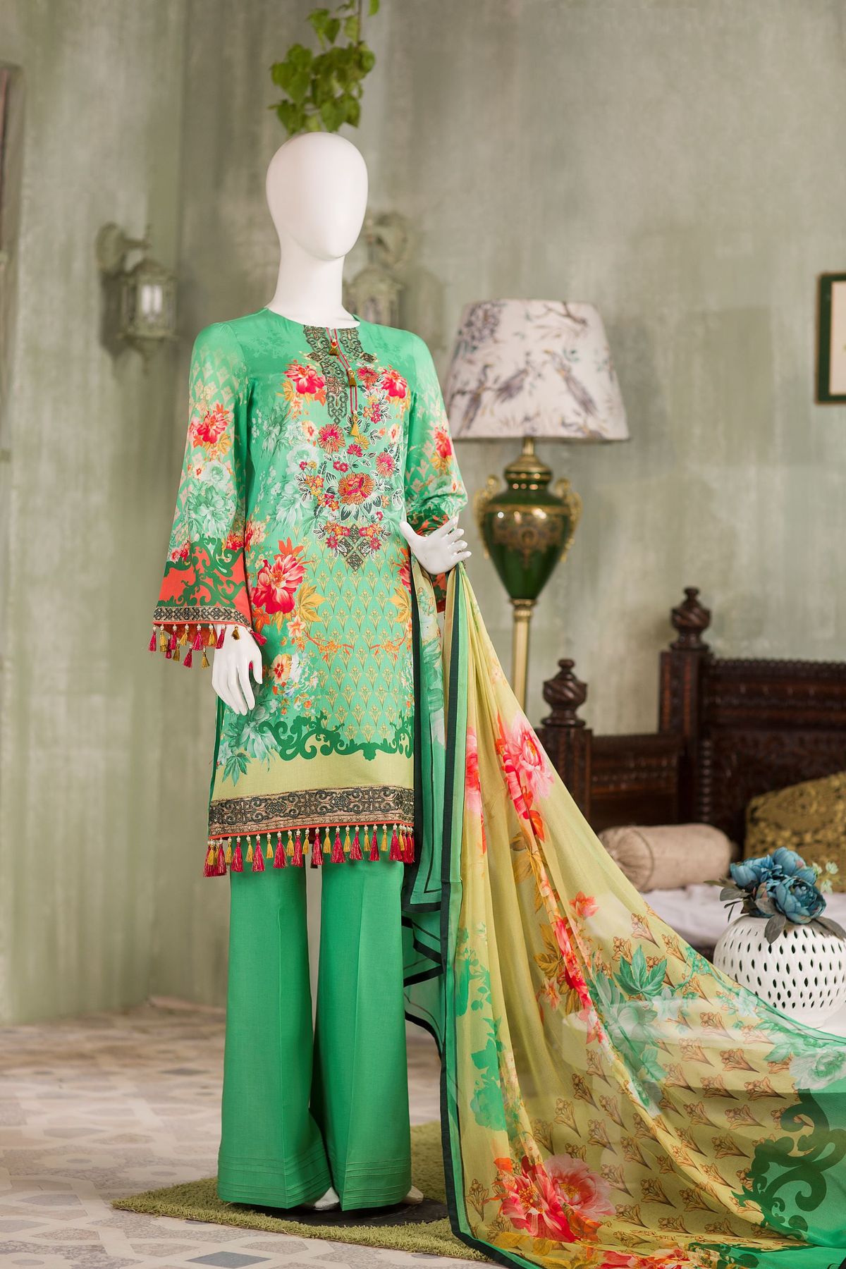 Nafeesah by Flossie Unstitched 3 Piece Lawn Vol-02 Collection’2021-NL-03
