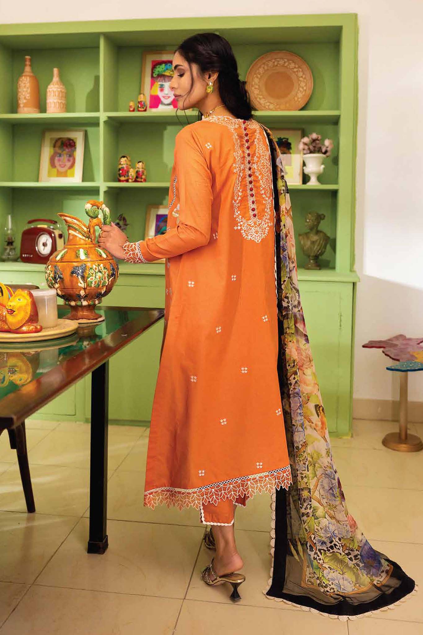 Roheenaz Unstitched 3 Piece Spring Summer Lawn Collection'2023-RNZ-03-B-Faeza