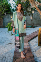 Cross Stitch Unstitched 3 Piece Printed Lawn Collection'2022-03-Cool Dip