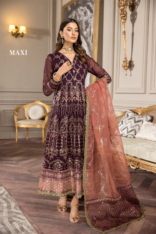 Aqs e Dast by Alizeh Unstitched 3 Piece Formals Festive Collection'2022-04-Lehr